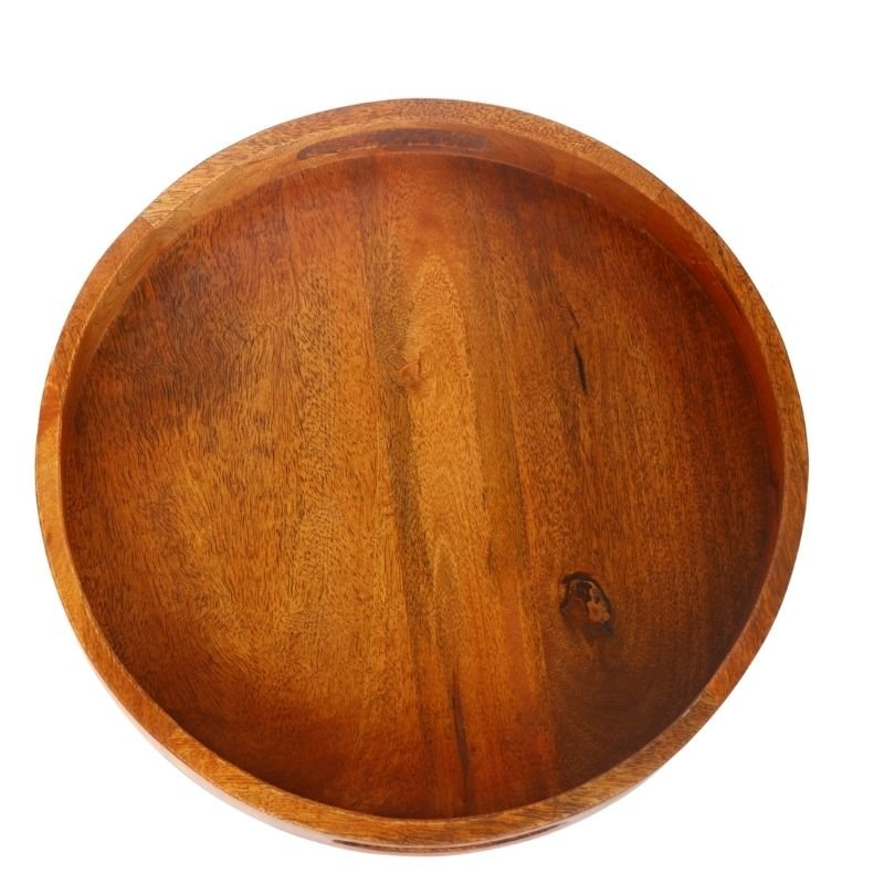 Mango Wood Round Serving Tray