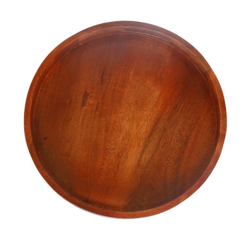 Mango Wood Round Serving Tray