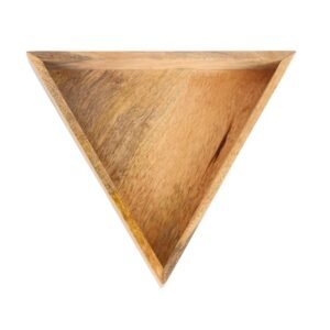 Mango Wood Triangle Serving Tray