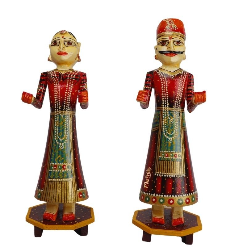 Decorative Hand Painted & Embossed Essar Ghawar