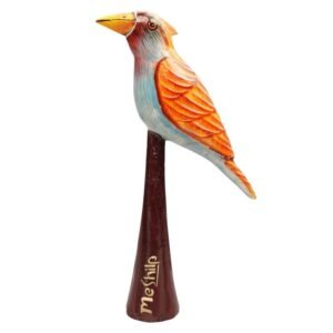 Wooden Decorative Hand  Painted Bird