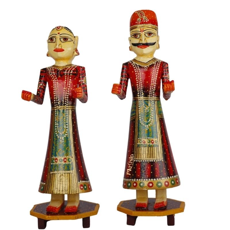 Decorative Hand Painted & Embossed Essar Ghawar