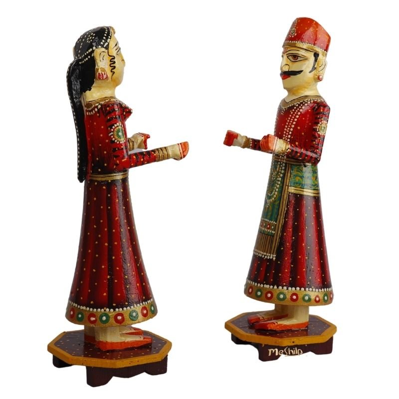 Decorative Hand Painted & Embossed Essar Ghawar