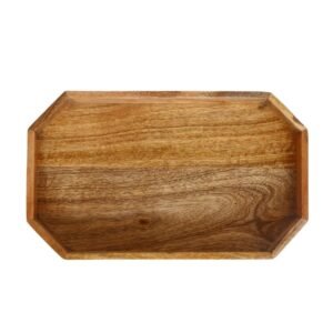 Mango Wood Eight Corner Serving Tray