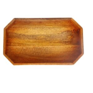 Mango Wood Eight Corner Serving Tray