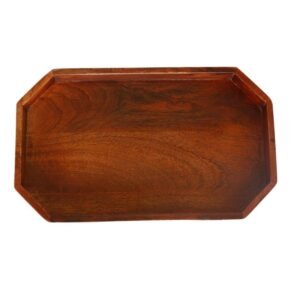 Mango Wood Eight Corner Serving Tray