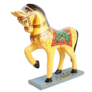 Wooden Decorative Hand  Painted Horse